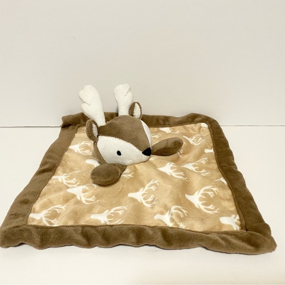 Levtex Other - LevTex Baby Deer Lovey Plush Security Blanket Stuffed Animal Woodland Lovie